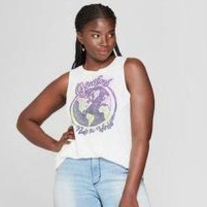 Modern Lux Women's Gemini Rule The World White M